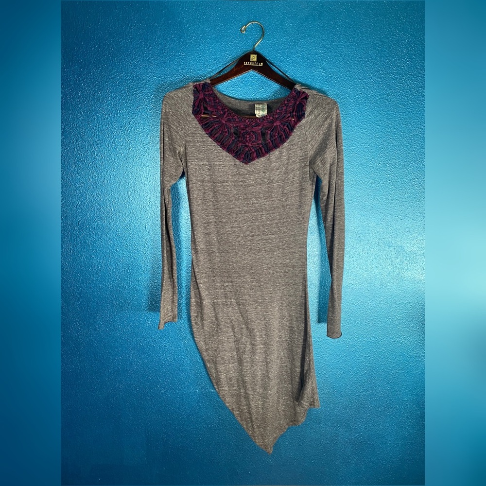 Mauve *Free People Small* Long Shirt/Short Dress